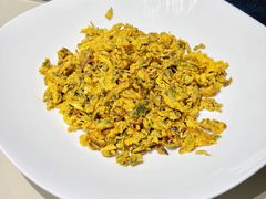 槐花煎土鸡蛋-五味堂·江浙土菜(月河特色店)