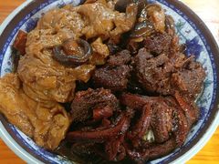 香菇面筋浇头-旺泉餐饮店·清真牛肉面馆