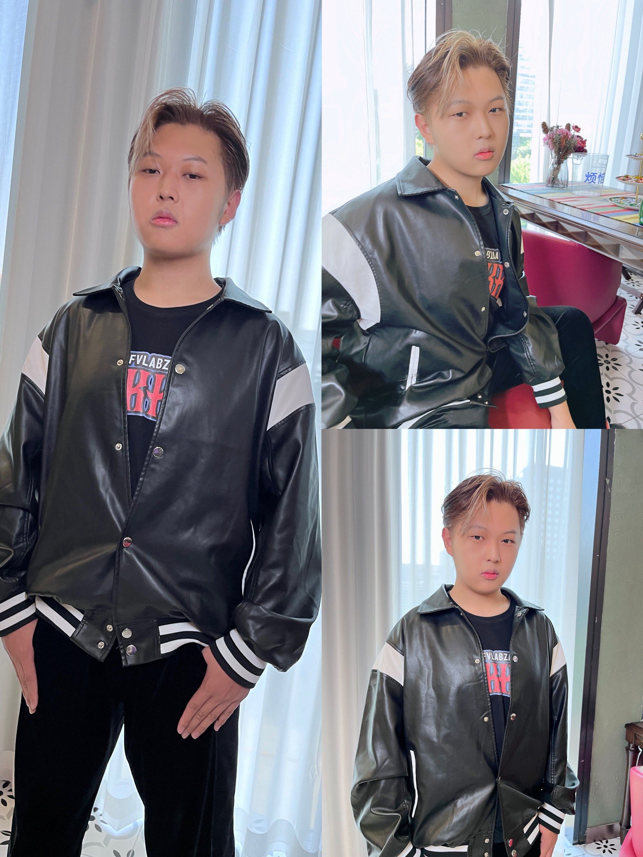 男生长发设计