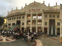 -海口骑楼小吃街