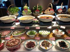 自助调料区-鸽子侯·家宴·平价海鲜(市图书馆店)