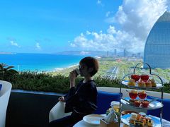-海棠湾仁恒皇冠度假酒店-270°海景餐厅