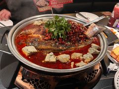 -探鱼·鲜青椒爽麻烤鱼(番禺万达店)