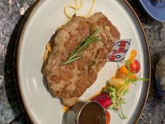 香煎澳洲西冷扒配意面-水天堂西餐厅(余姚众安广场店)