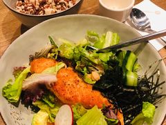 煎三文鱼和风汁和风碗-wagas(暖山店)