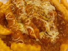 肉酱芝士焗薯条-大哥餐厅(西城花园店)