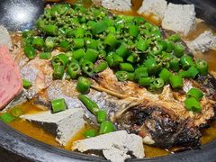 -探鱼·鲜青椒爽麻烤鱼(天一广场店)