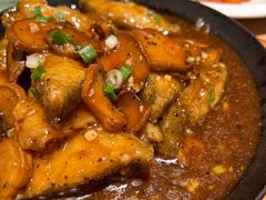 石锅鲽鱼-渔家灯火(明湖店)