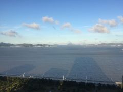 阳台上看风景-舟山希尔顿酒店