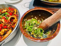 皮蛋青椒擂茄子-费大厨辣椒炒肉(通州万达店)
