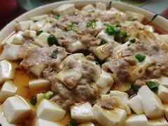 肉碎蒸山水豆腐-银峰农庄·特色烧鸡·鲜无花果浸鸡