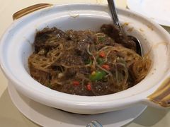 沙茶牛肉粉丝煲-镛记酒家