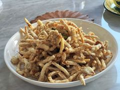 干炸茶树菇-老四川平头酸菜鱼(衙前店)