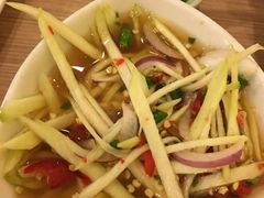 木瓜色拉-香蕉叶餐厅(是隆店)