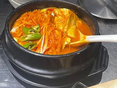 韩式嫩豆腐汤-富乐满韩国正宗炸鸡韩国料理(虹泉路店)