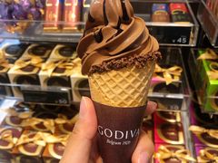 GODIVA黑巧克力冰淇淋-GODIVA(汉街店)