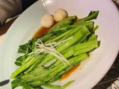 油淋脆菜心-绿茶餐厅(城西银泰城店)