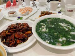 荠菜黄鱼羹-金时代顺风大酒店(爱琴海购物中心店)