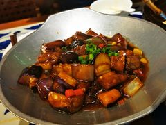 客家茄子煲-绿茶餐厅(王府井永宁门店)