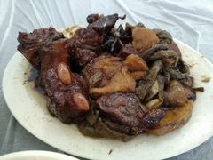 排骨豆角拼-尹记餐馆(花园店)