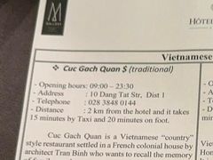 -Cuc Gach Quan Restaurant