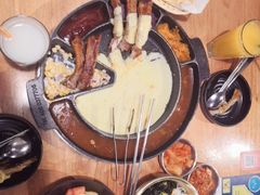 芝士排骨女孩双人锅-肥肥虾庄·金牌油焖大虾(杨园滨江时代walk店)