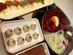 手工虾滑-大斌家串串火锅