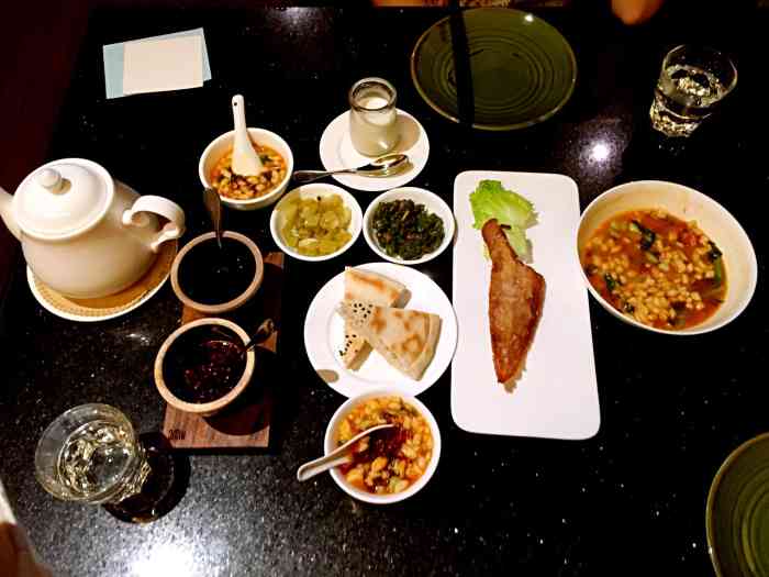 真爱中国餐馆(高新路店)-"真心好吃,还有一条带鱼哦!麻食是彩色的,.