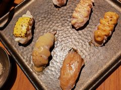 赤焰三文鱼六食寿司拼-摩打食堂(佳兆业店)