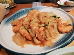 大虾烧白菜-1937青岛老味道·海肠捞饭·青岛菜(大鲍岛栈桥店)