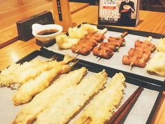 培根金針菇卷-牛気·越光米牛肉饭(水游城店)