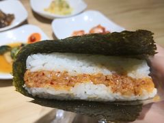 金枪鱼泡菜三角-山海珍味韩国料理(奥城店)