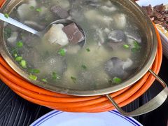 野山菌鸭血面筋煲-张鸟园农家乐(张鸟园店)