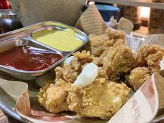 -明洞阿姨·韩式酱蟹烤肉·创意料理(三元桥店)