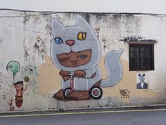 -槟城街头艺术街区