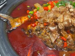 -探鱼·鲜青椒爽麻烤鱼(苏宁广场店)