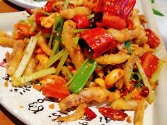香辣干煸鱿鱼须-陆壹捌餐厅(五大道店)