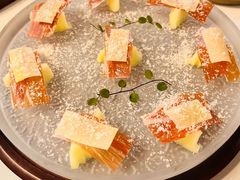 三年金钱火腿配大理手撕乳扇-泓0871臻选云南菜·味庄