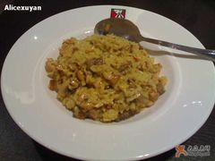 藏红花鸡肉蘑菇烩饭-巴贝拉意式休闲餐厅(中央商场店)