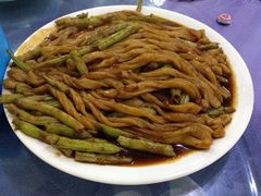 豆角粘卷子-钰田大院·怀柔地道农家菜·烤虹鳟鱼(雁栖湖店)