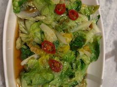虾酱炒生菜-喜来登由由大酒店九州膳坊中餐厅