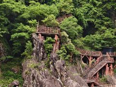 -楠溪江石桅岩