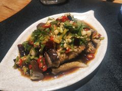 蒜泥茄子-百事晟渔村木火铁锅炖(玉带湾店)