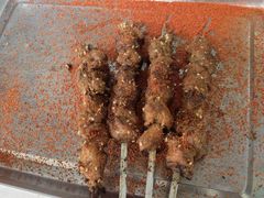 精品羊健肉串-景泰马记电烤串