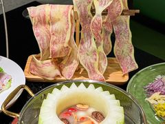 -得意咚瓜·顺德鱼生·冬瓜盅火锅