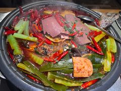 -探鱼·鲜青椒爽麻烤鱼(北京路天河城店)
