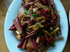 蕨菜炒腊肉-和福餐馆(西江古街店)