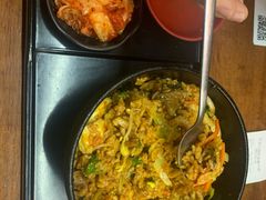 鱿鱼五花肉拌饭-米屋石锅拌饭(师大店)