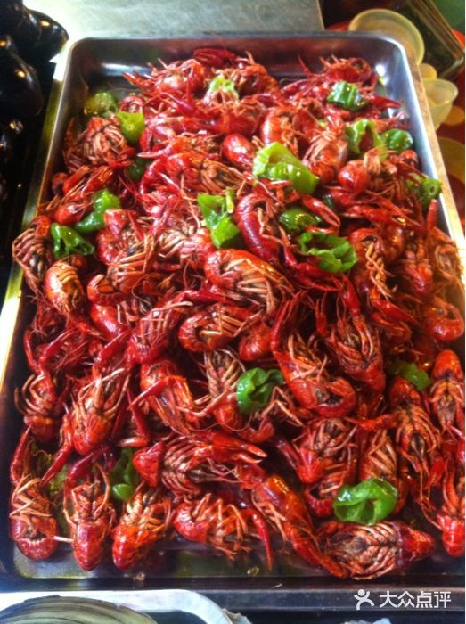 1号烤场扇贝王海鲜烧烤(佳林路店)十三香小龙虾图片