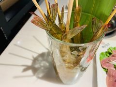 竹签虾-围炉夜话·潮汕卤水火锅(榕江店)